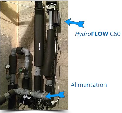 Réalisation Hydroflow  C 60 Résidences